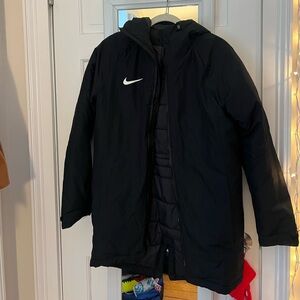 Nike Black Full-Zip Hooded Jacket